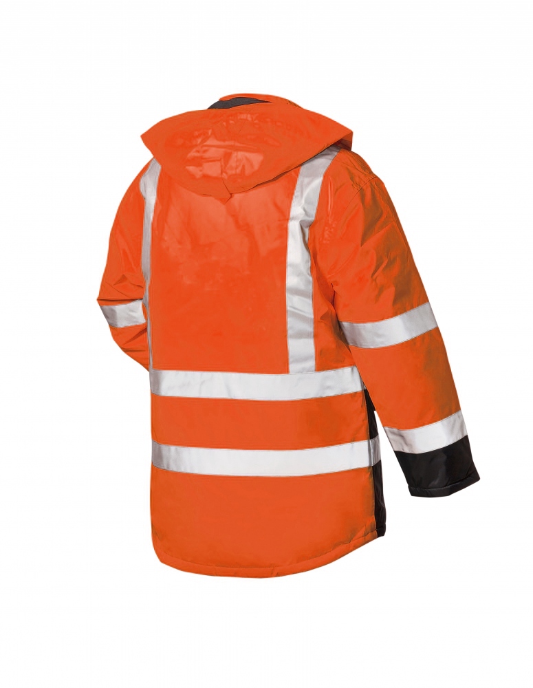 pics/Feldtmann 2016/Körperschutz 01/elysee/elysee-23432-luis-winter-warnschutzparka-neonorange-marineblau-ruecken.jpg